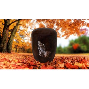 Biodegradable Cremation Ashes Funeral Urn / Casket - IN THINE HANDS